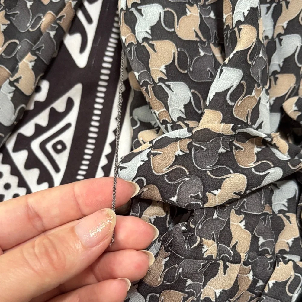 Kitty Cat Patterned Dress